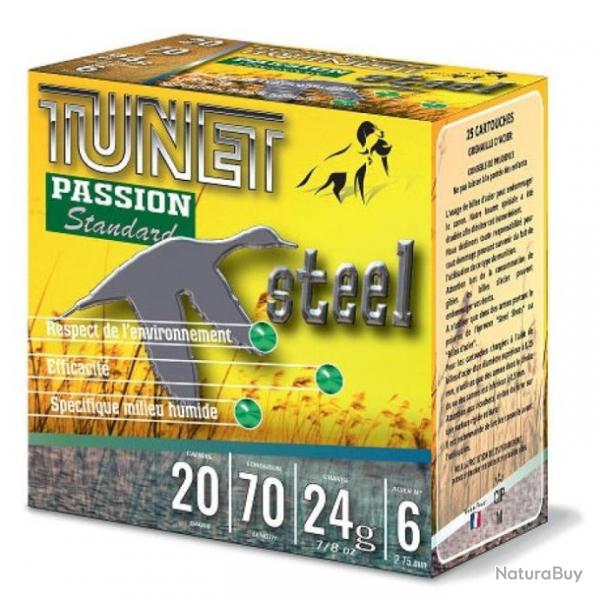 Cartouches de chasse Tunet Passion Steel STD Cal.20/70 - Par 1