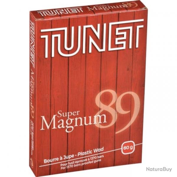 Cartouches Tunet Super Magnum Cal.12/89 - 6 / Par 1