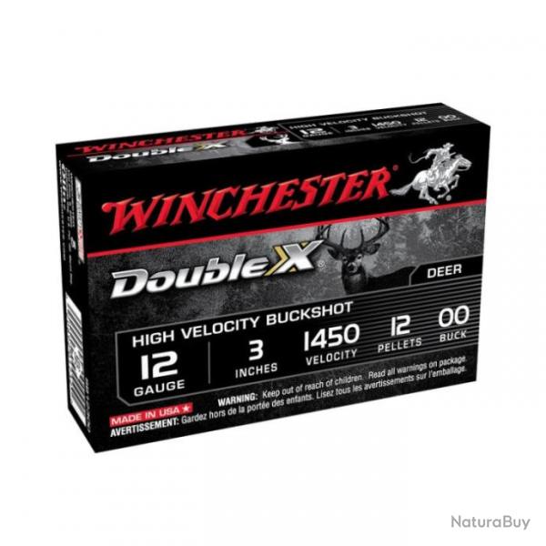 Chevrotine Winchester Double X - Cal. 12 - 12 / 76 mm / Par 1