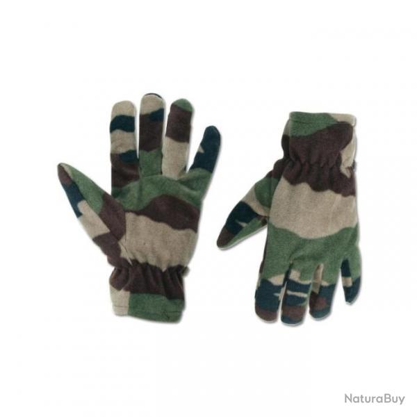 Gants polaire camo Percussion Camo