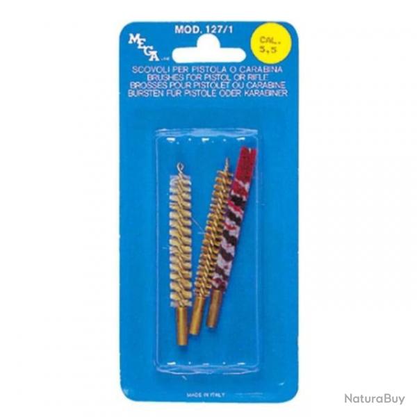 Pack 3 brosses Europarm pour armes  canon ray - 6 mm