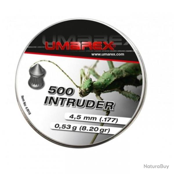 Plomb Umarex Intruder Pointu - Cal 4.5 mm - Par 500 - Par 3
