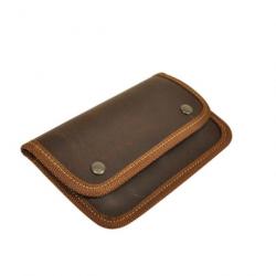 Pochette cuir vieilli Fuzyon Grande chasse - 10 balles Default Title