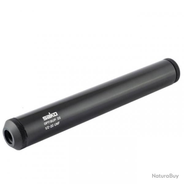 Silencieux Tikka / Sako Optisup 22 Sniper - 1/2 - 20 UNF / 19-22 dB / Noir