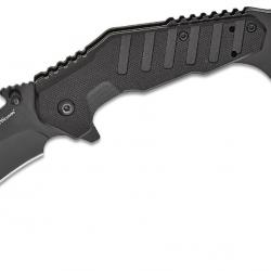 Couteau Smith&Wesson Karambit Extreme Ops A/O Lame Acier 8Cr13MoV Black Manche G10 SW1208411