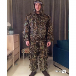 vêtements Camouflage chasse - pantalon à capuche veste