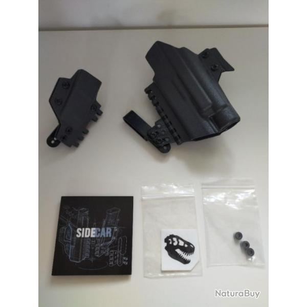 Holster Inside T-Rex Arms Sidecar 2.0 pour Glock 17gen5 et lampe TLR 1 HL