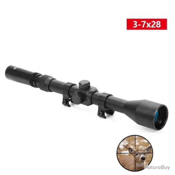 AIMSNIPER Lunette de vise 3-7x28