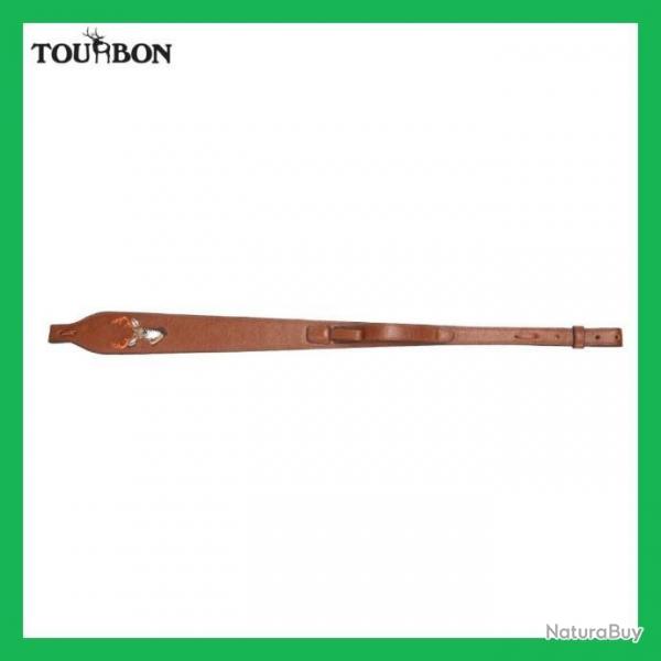 Tourbon, Ceinture  bandoulire en cuir vritable double sangle d'paule