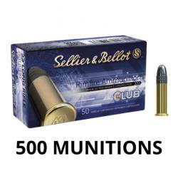 500 MUNITIONS SELLIER BELLOT CLUB 22LR 40GR