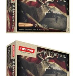 Lot de 2 boîtes de 20 cartouches Norma Whitetail 150gr - calibre 7mm Rem Mag