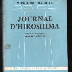 le journal d'hiroshima de michihiko hachiya , bombe atomique , 1956