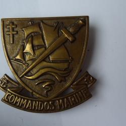 insigne de beret commando marine