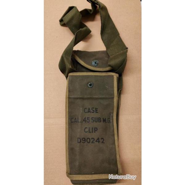 Porte chargeur US ww2 (Case Cal 45 Sub M.G. US )