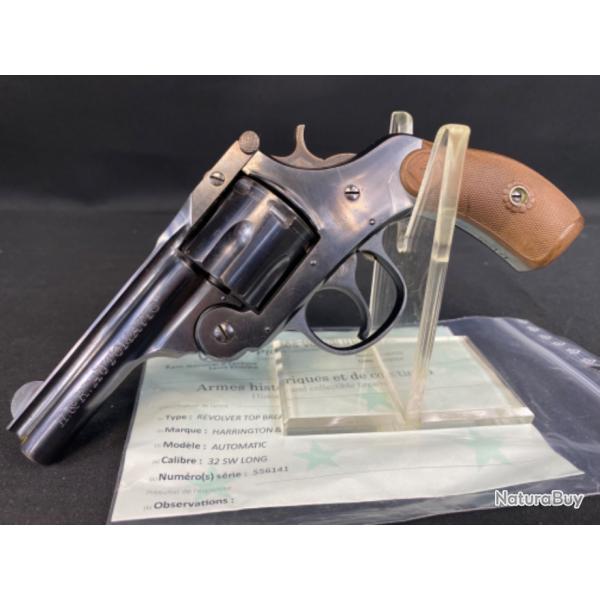 revolver harrington automatic 32 sw long.   NEUF