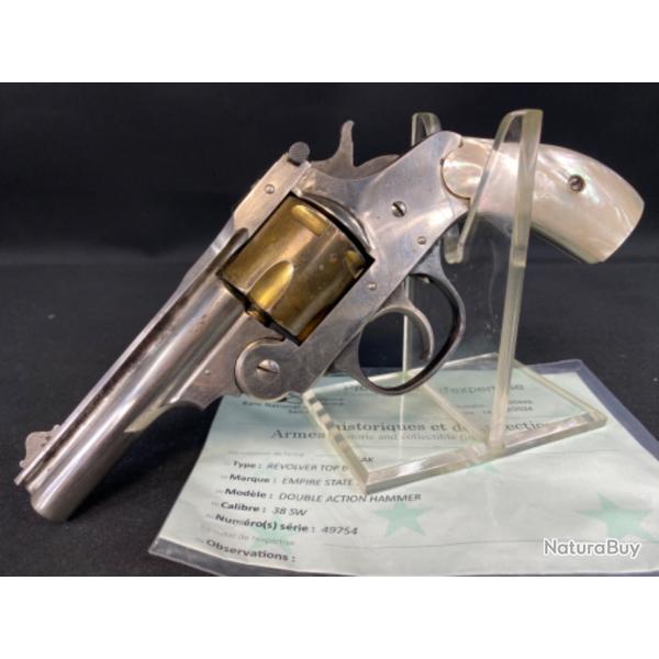 revolver empire state arms usa cal 38 sw