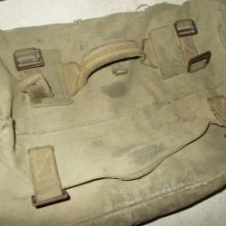 ancien sac militaire musette militaria US ARMY pack field cargo 1945 ww2 1939 1945 soldat armée