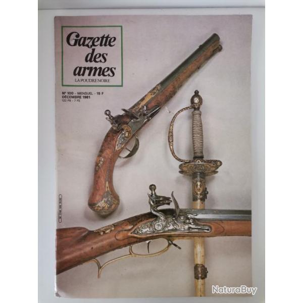 Ouvrage La Gazette des Armes no 100