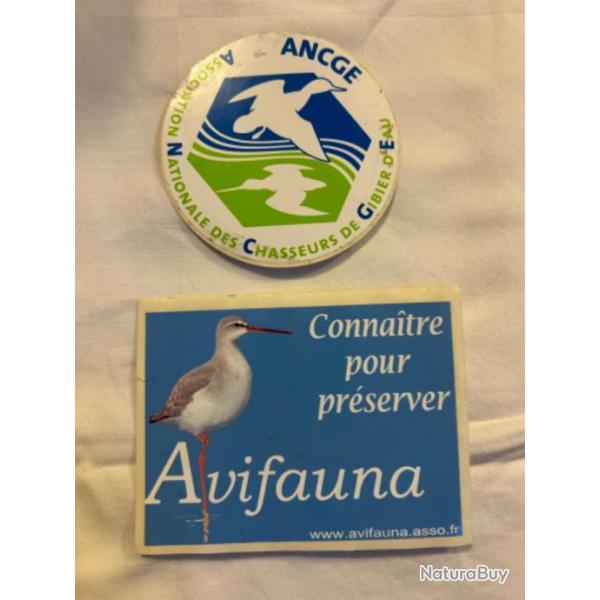 Autocollant ANCGE AVIFAUNA