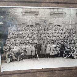 Photo de régiment. Probablement ww1.