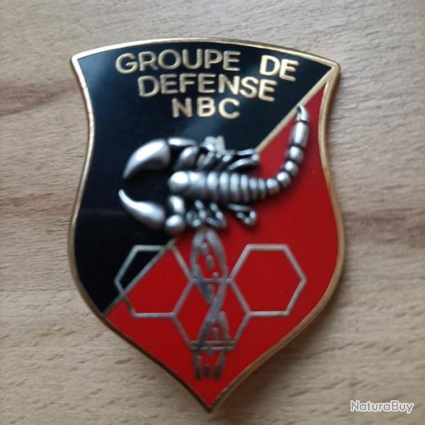 INSIGNE GROUPE DE DEFENSE NBC - G 4600