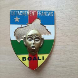 insigne OPEX BOALI RCA afrique détachement français militaire