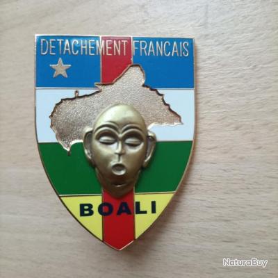 Insigne OPEX BOALI RCA afrique détachement français militaire Insignes Pucelles