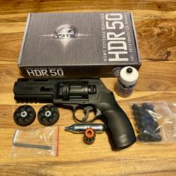 Méga Pack Revolver Umarex T4E HDR 50 (14 joules)