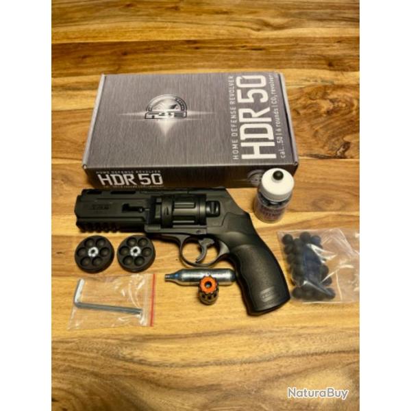 Mga Pack Revolver Umarex T4E HDR 50 (14 joules)