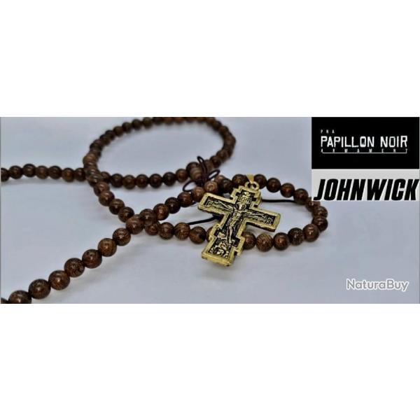 REDUCTION! EXCLU PNA CHAPELET CROIX ORTHODOXE RUSSE IMITATION DE CELUI DE "JOHN WICK3" DERNIER EXEMP