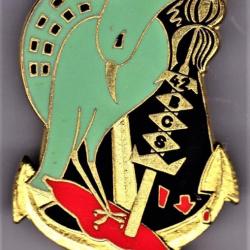 42° BCS. 42° Bataillon de Commandement et Soutien. Cagou bleu-vert, émail grand feu. D.2003.