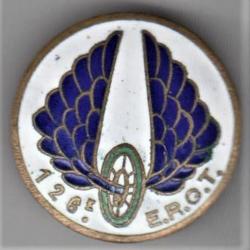 126° ERGT. 126° Escadron de Réserve Générale du Train. émail grand feu. SM.