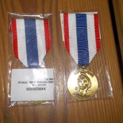 deux medaille protection du territoire etat neuve sous emballage