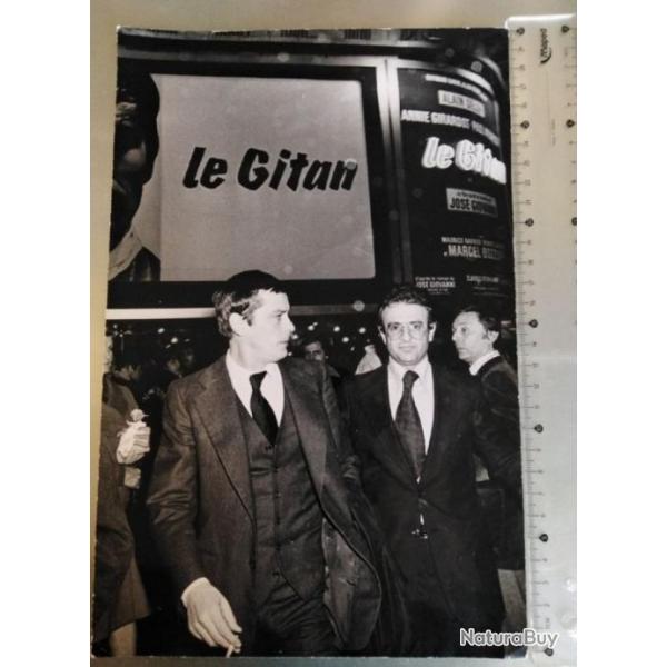 Alain Delon. Mireille Darc. 3 Photos argentiques originales 1975