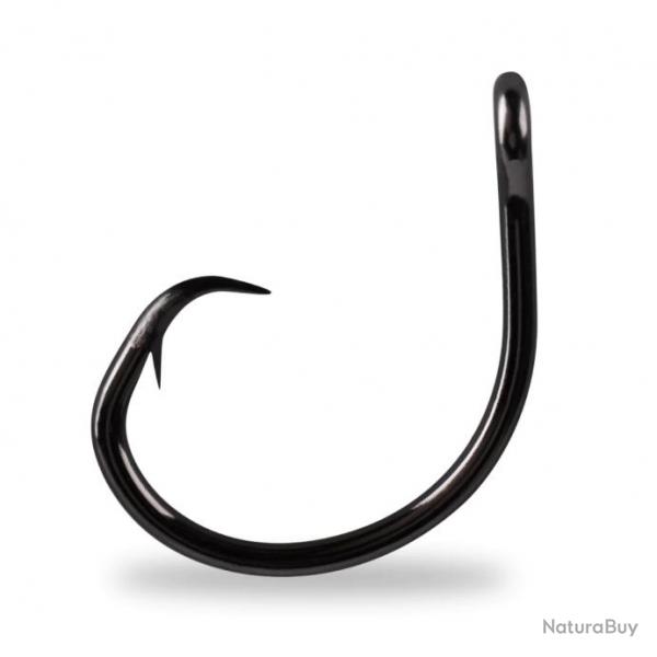 Hameon Simple Mustad Demon Perfect Circle Hook In Line 3X Strong par 3 8/0