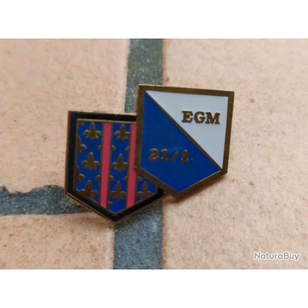 PINS GENDARMERIE NATIONALE GENDARMERIE MOBILE ESCADRON 21/1 ILE DE FRANCE