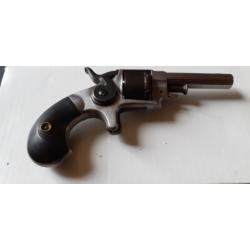 Vends Rare Revolver Ethan&Allen 1861 Cal 22 Short bicolore