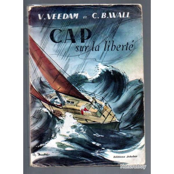 cap sur la libert de v.veedam et c.b.wall , traverse de l'atlantique par des rfugis estoniens