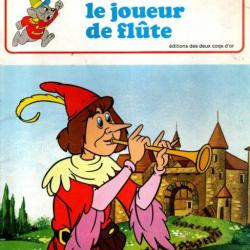 le joueur de flute walt disney deux coqs d'or , enfantina vintage