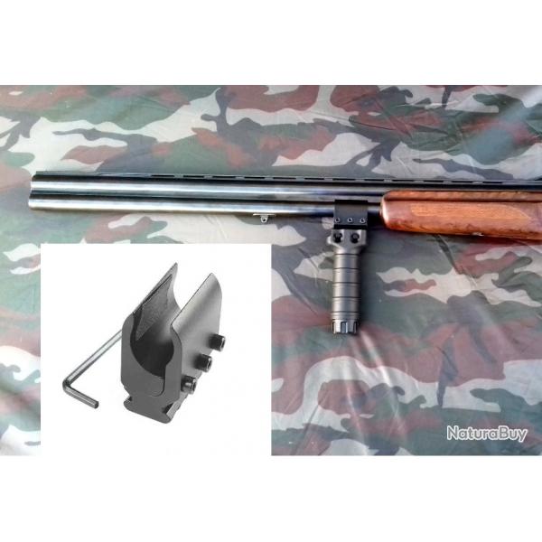 Adaptateur rail picatinny/weaver pour fusil calibre 12, en stock expdition rapide