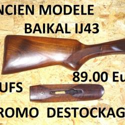 crosse NEUVE + devant fusil BAIKAL IJ43 IJ 43 baikal mp43 mp 43 - VENDU PAR JEPERCUTE (b12077)