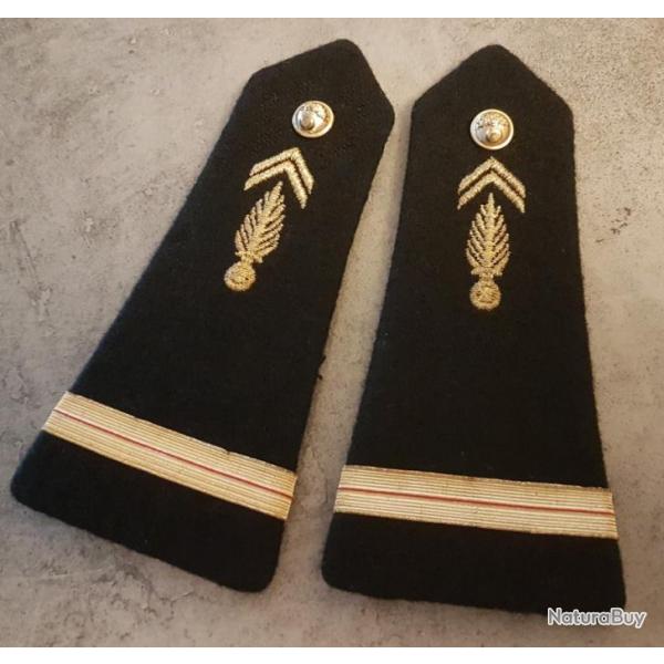 paulettes vintage GENDARMERIE. 4