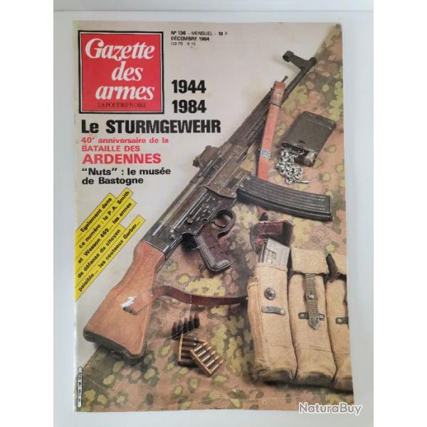 Ouvrage La Gazette des Armes no 136