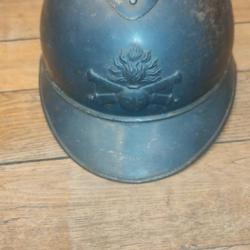 Coque casque d' artillerie Adrian 1915