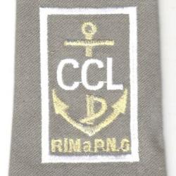 CCL. RIMAP. NC. Régiment d'Infanterie de Marine/ Nouvelle Calédonie.  Passant d'épaule, type fourrea