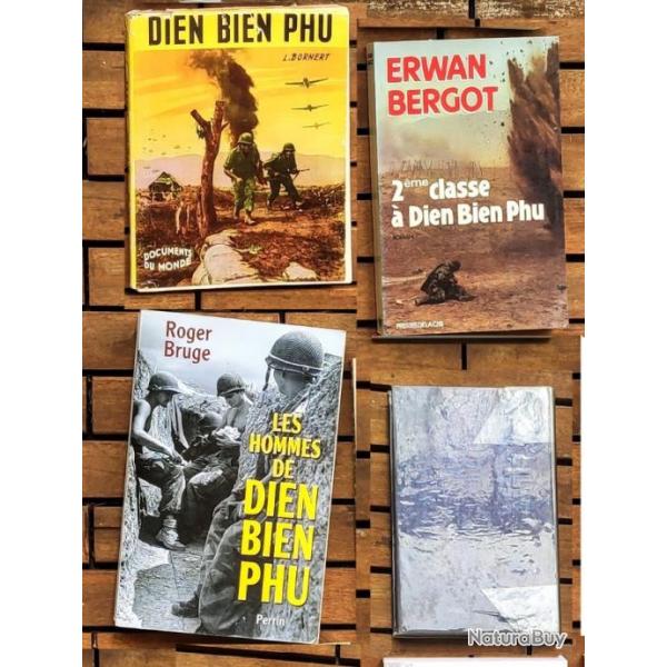 PROMO - Livres sur la bataille de Dien Bien Phu1953-1954 |CEFEO | INDOCHINE | PARAS
