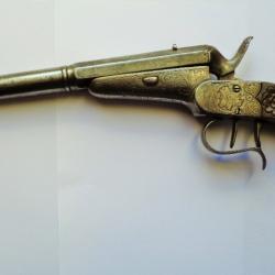 Grand Pistolet Type Flobert signé F.Kinapen breveté