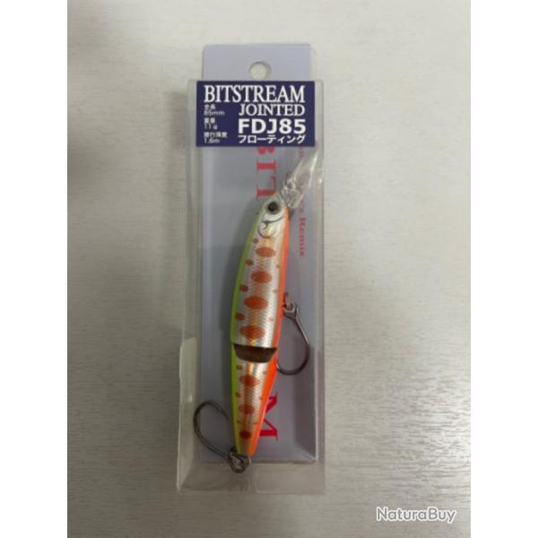 !! LEURRE RAPALA BITSTREAM JOINTED FDJ85 NO.4