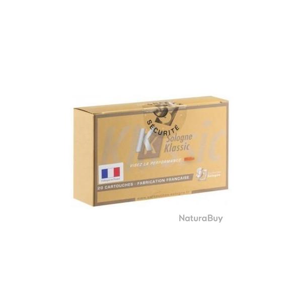 Munitions SOLOGNE Klassic Subsonique Cal.243Win Sierra HPBT 70gr 4,5g par 60