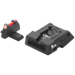 DT-24 ! Hausse Réglable et Guidon LPA pour H&K P30/P45 pour Pistolet Automatique - 2